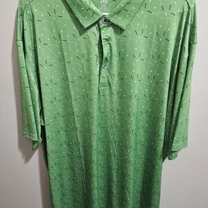 Green Golf Polo Shirt